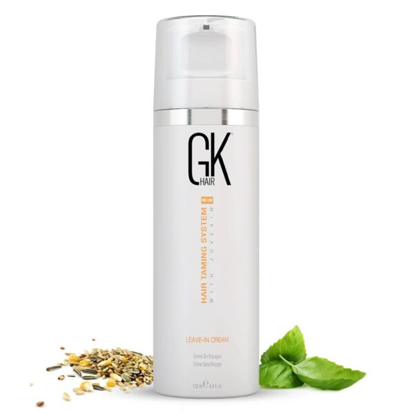 Buy GKhair Leave-In Conditioner Cream in Pakistan for smooth, frizz-free hair treatment. Perfect for all hair types.