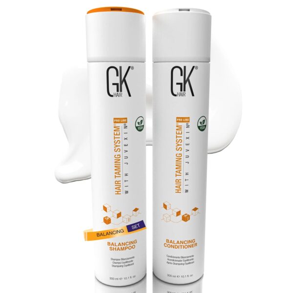 GKhair Balancing Shampoo & Conditioner for Smooth & Healthy Hair