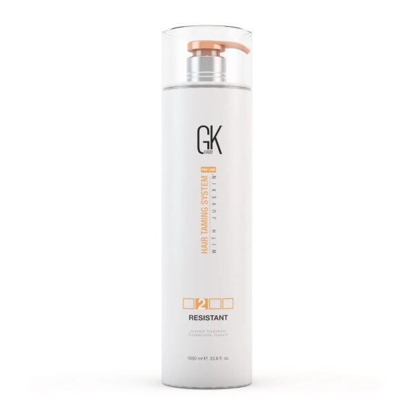 GKhair Resistant Keratin Treatment for smooth and frizz-free hair