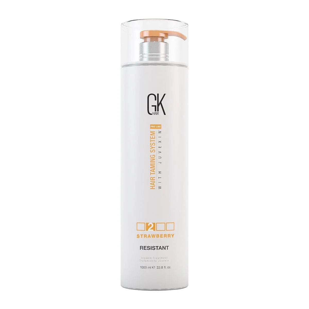 GKhair Strawberry Resistant Keratin for smooth, frizz-free hair