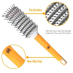 Rubber Handle Vent brush